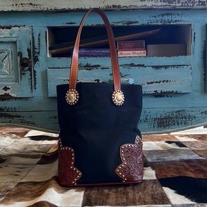 DDD western style rhinestone purse
